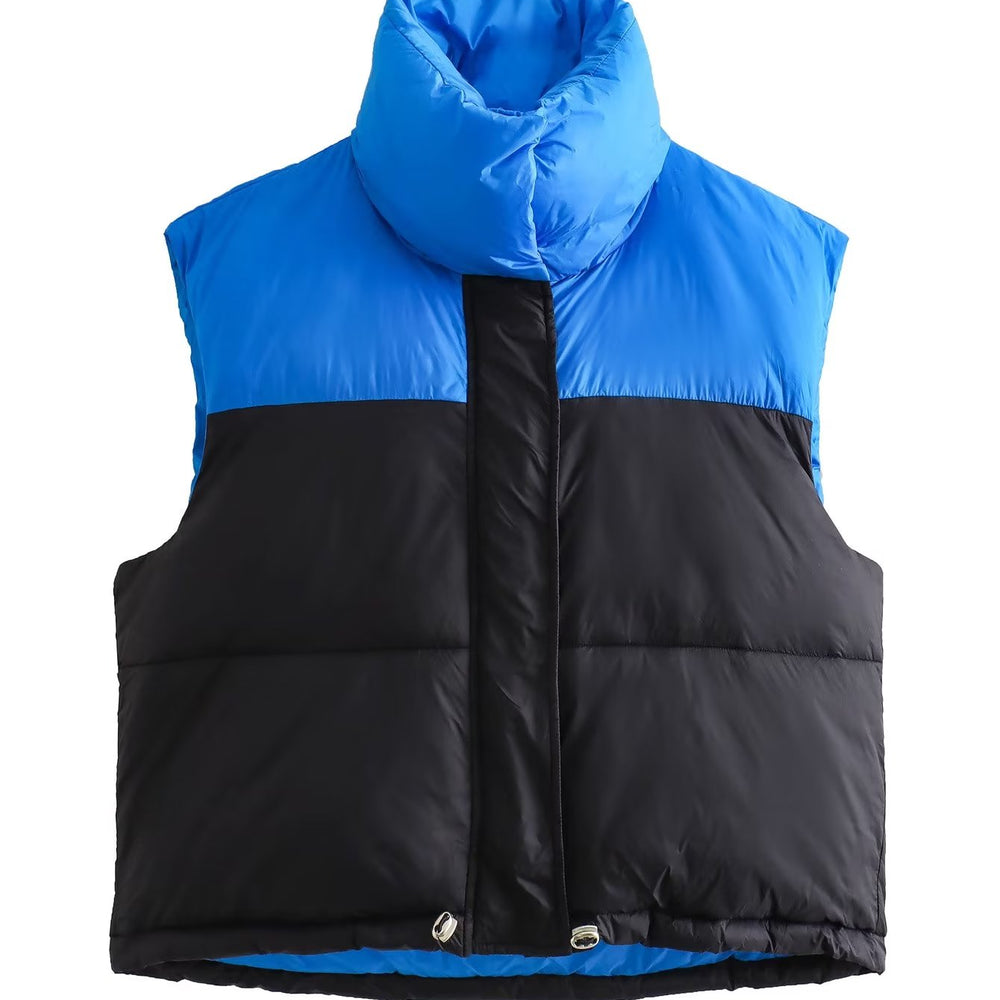 
                      
                        Color Block Puffer Vest
                      
                    