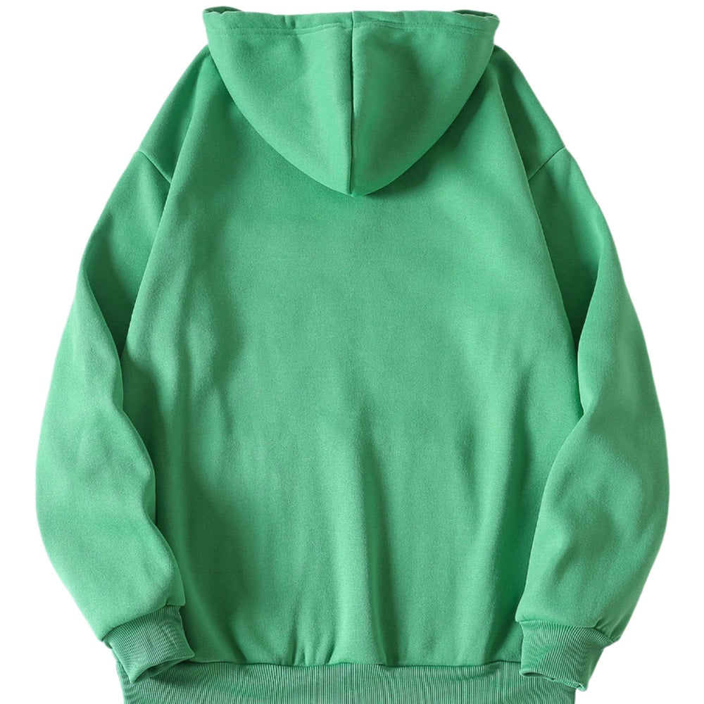 
                      
                        Plain Long Sleeve Solid Hoodie
                      
                    