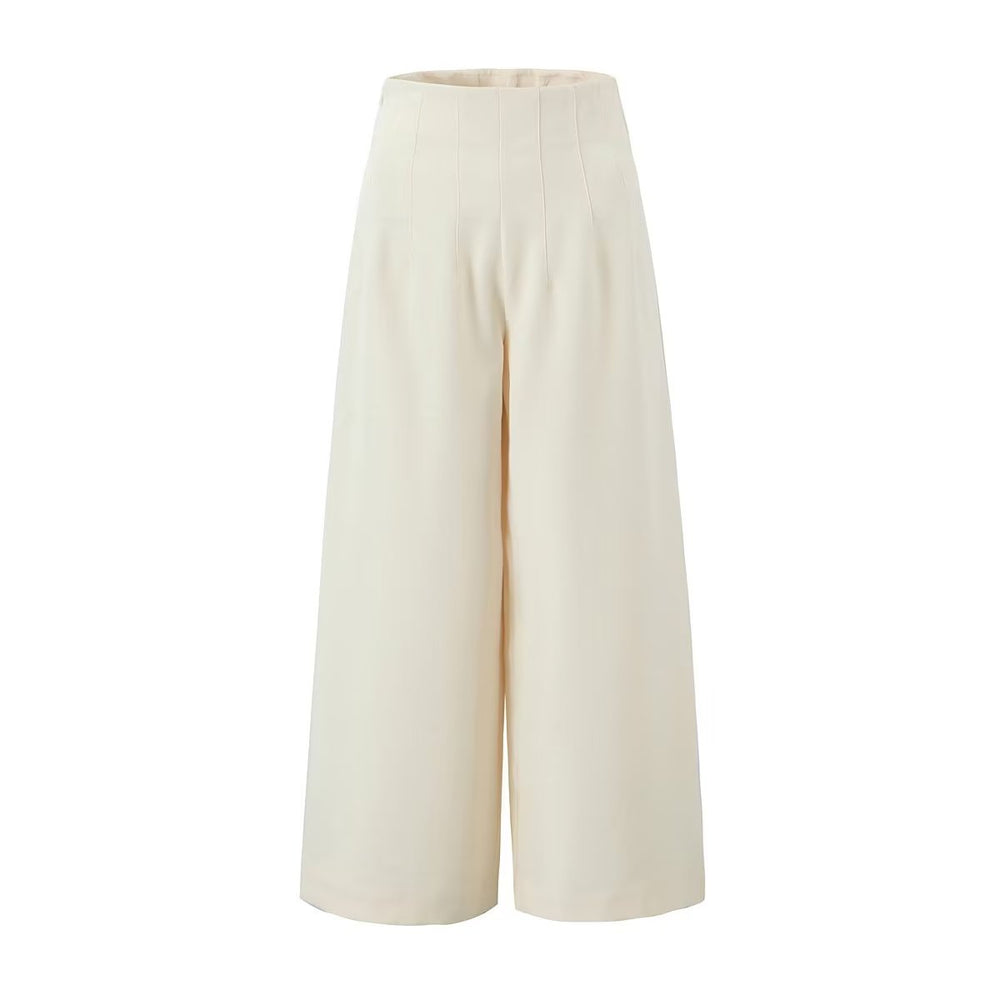 High Rise Wide Leg Pants