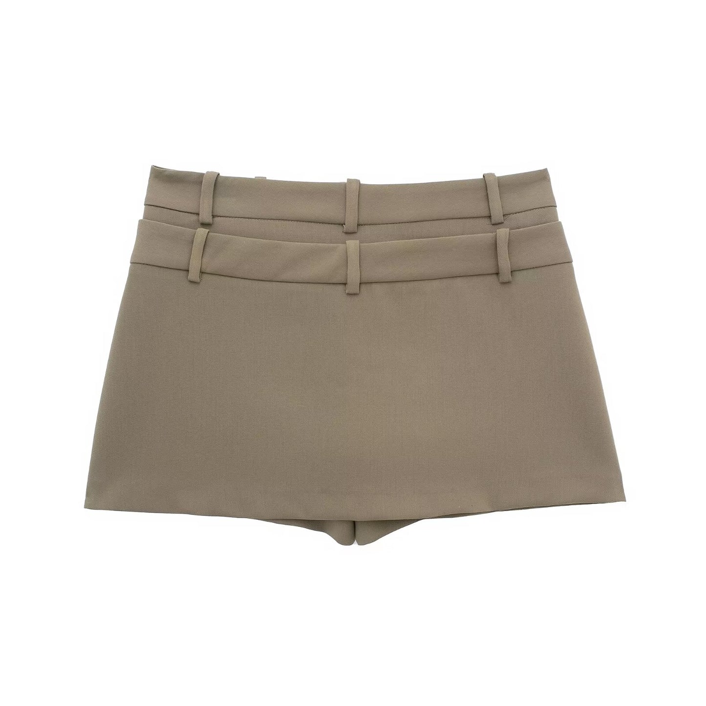 Double Belt Loop Ultra Mini Skirt