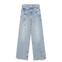  Double Layered Waist High Waist Jeans