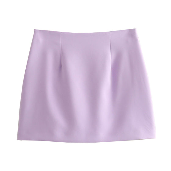 Bow Decor Mini Skirt