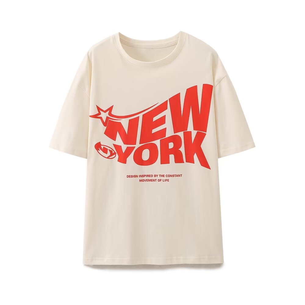 
                      
                        Short Sleeve New York Screen Tee
                      
                    