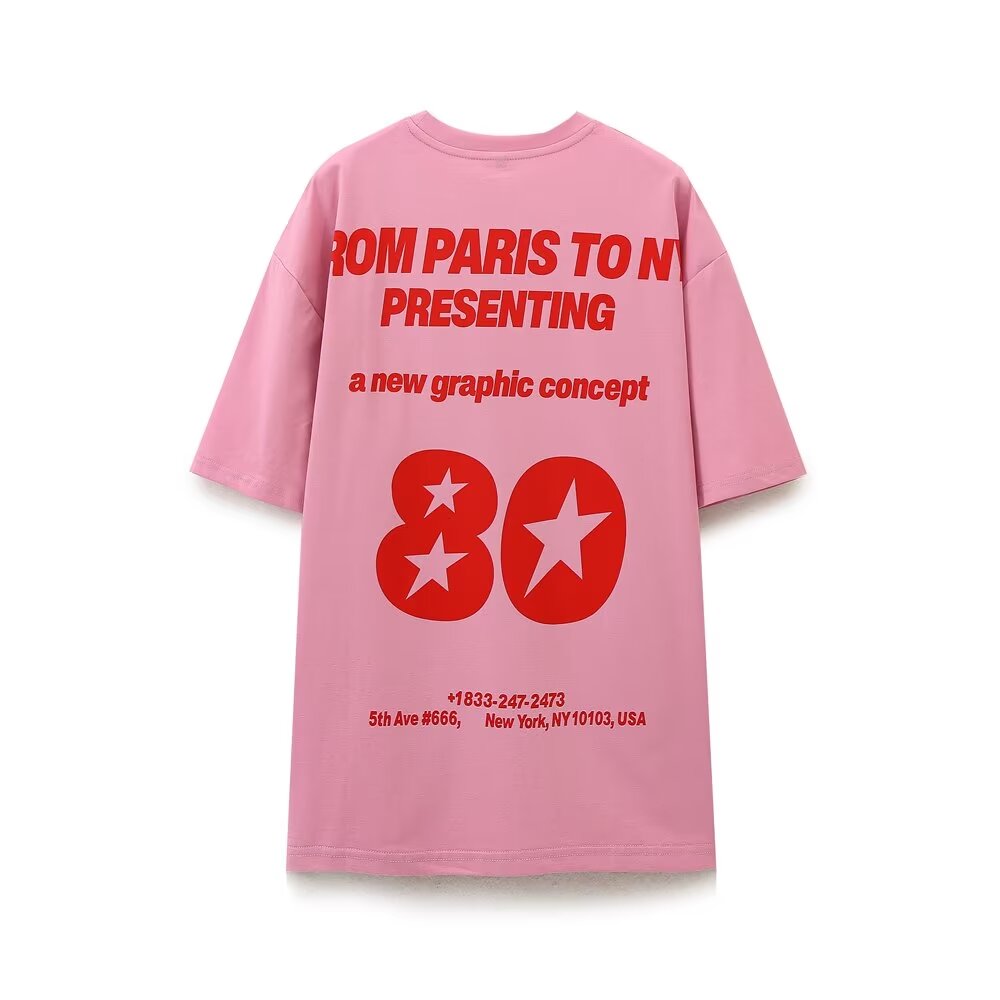 Paris to NY Screen Tee