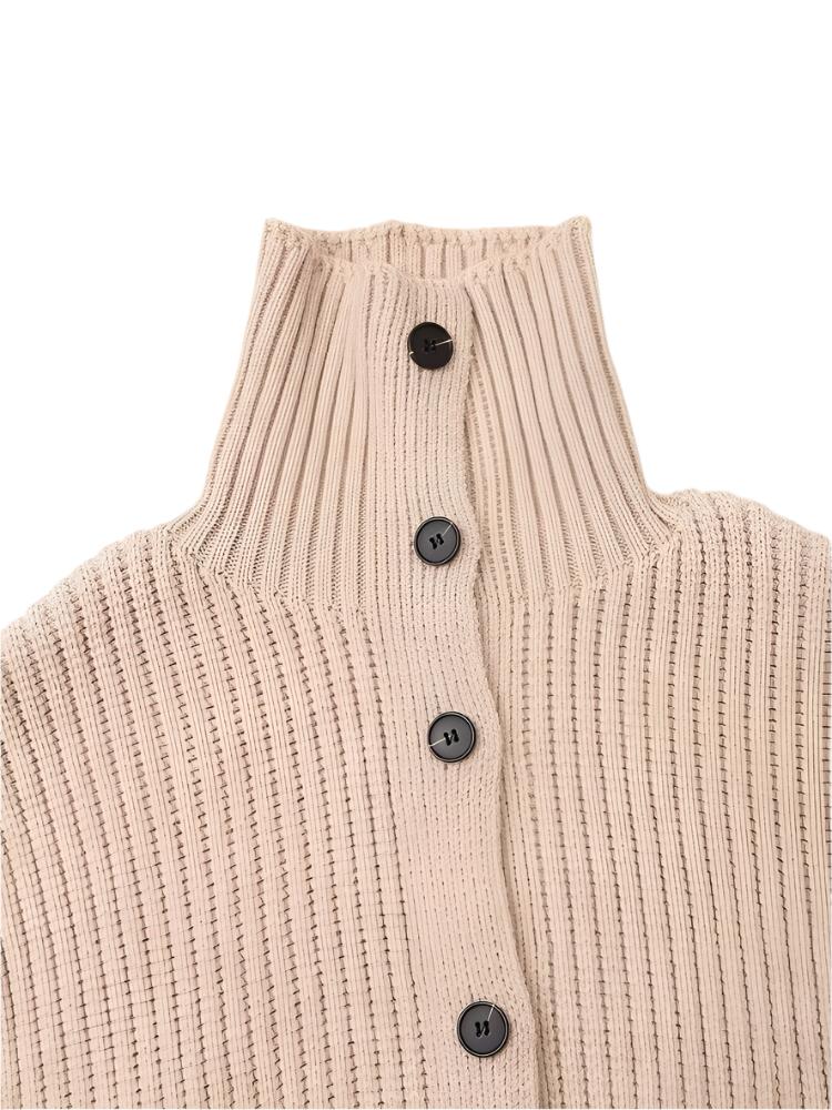 
                      
                        Ribbed Long Sleeve Button Down Full Length Cardigan Sweater
                      
                    