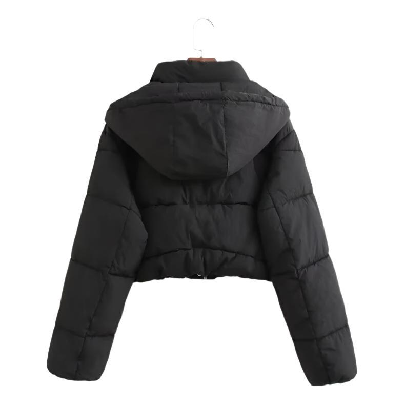 
                      
                        Long Sleeve Hooded Puffer Jacket
                      
                    