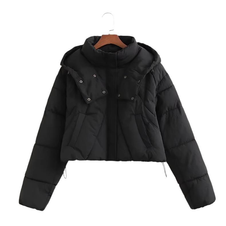 
                      
                        Long Sleeve Hooded Puffer Jacket
                      
                    