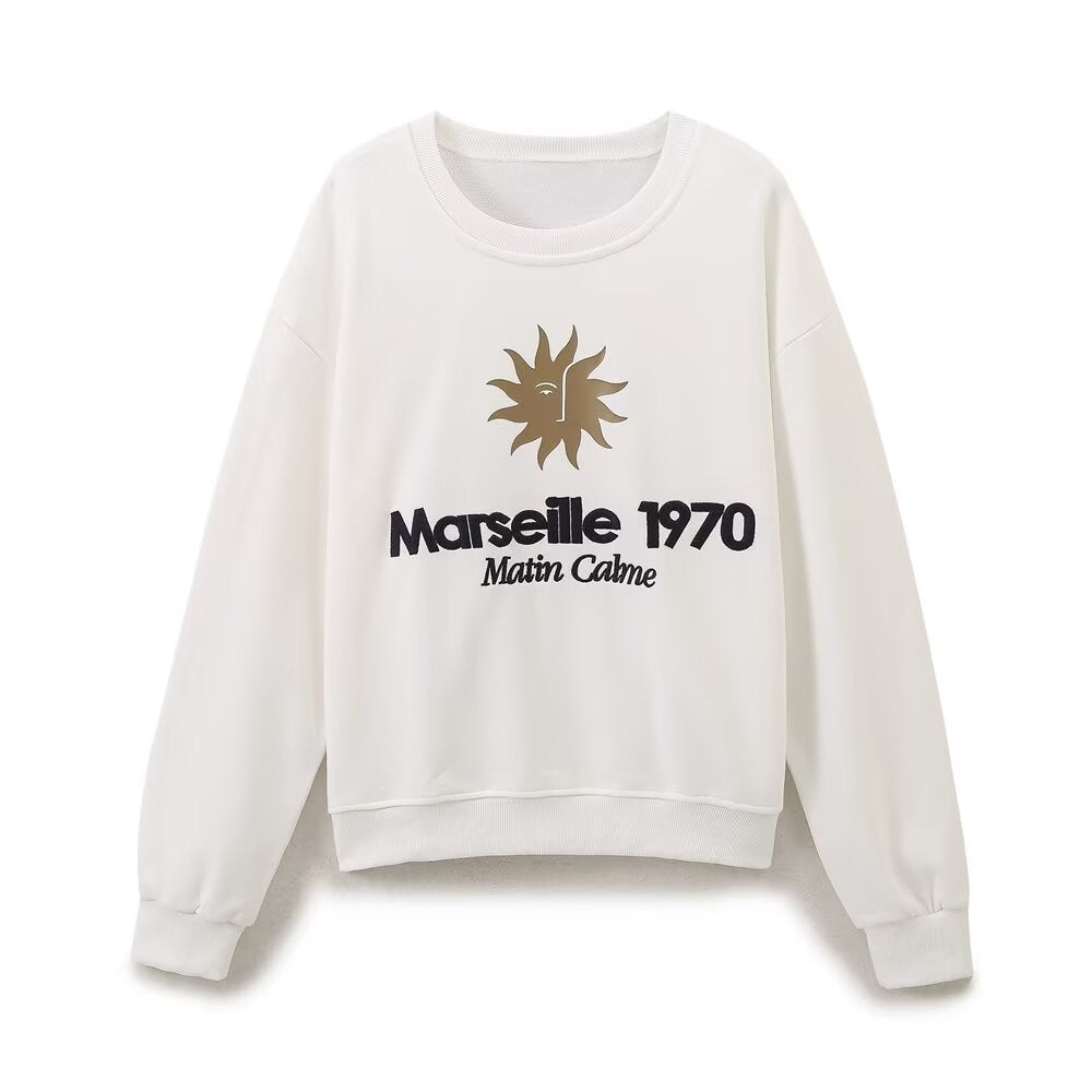 Marseille Crew Neck Sweatshirt and Pant Set