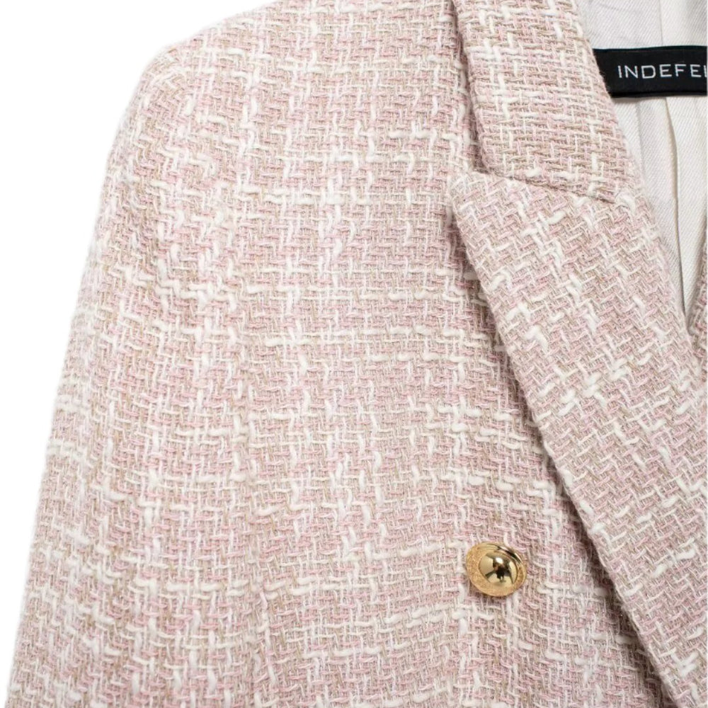 
                  
                    Double Breasted Tweed Blazer
                  
                