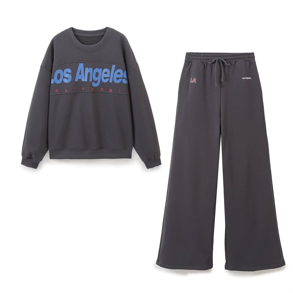 Los Angeles Long Sleeve Top and Pants Set