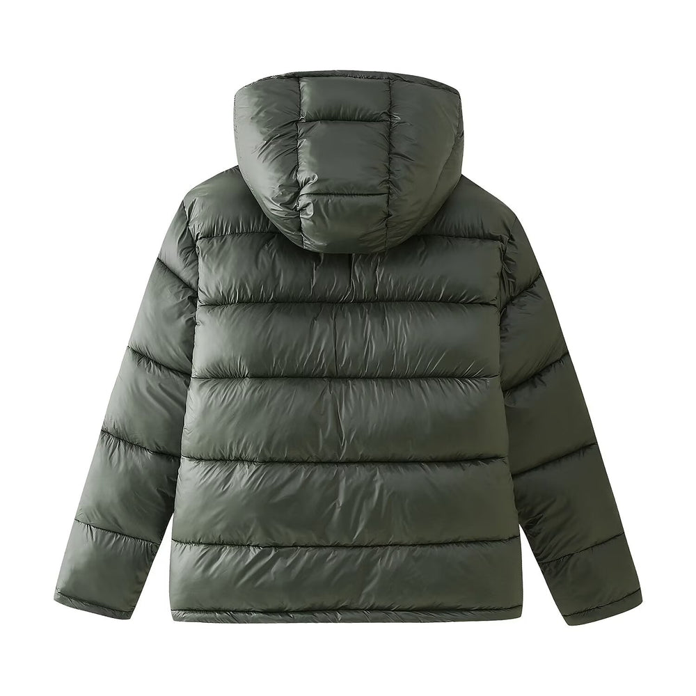 
                  
                    Hooded Long Sleeve Puffer Coat
                  
                