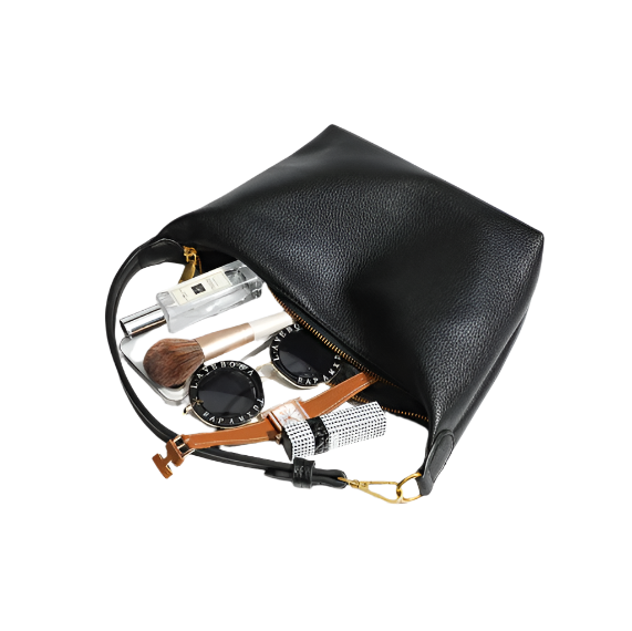 
                  
                    Slouchy Faux Leather Shoulder Bag
                  
                