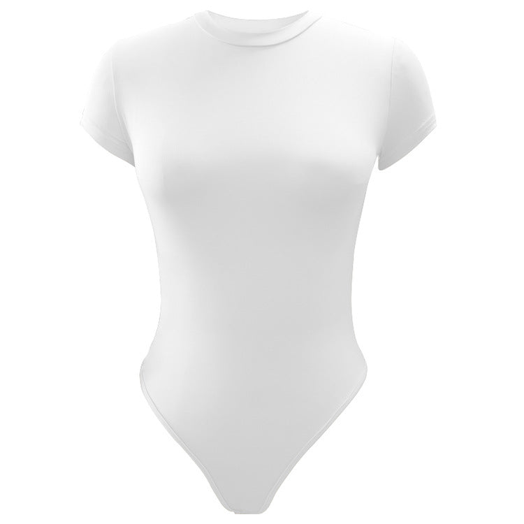 
                      
                        Short Sleeve Crew Neck Bodysuit
                      
                    