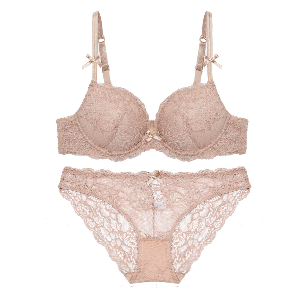 
                      
                        Lace Padded Bra and Panty Set
                      
                    