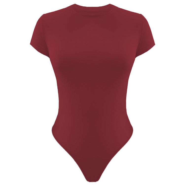 
                      
                        Short Sleeve Crew Neck Bodysuit
                      
                    