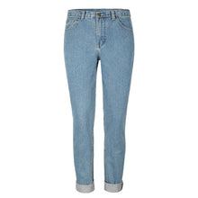  Cuffed Hem High Waist Skinny Jeans