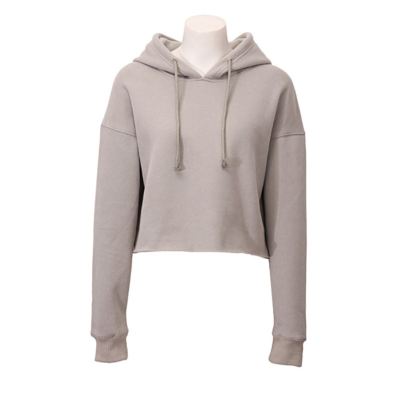 
                      
                        Long Sleeve Cropped Hoodie
                      
                    