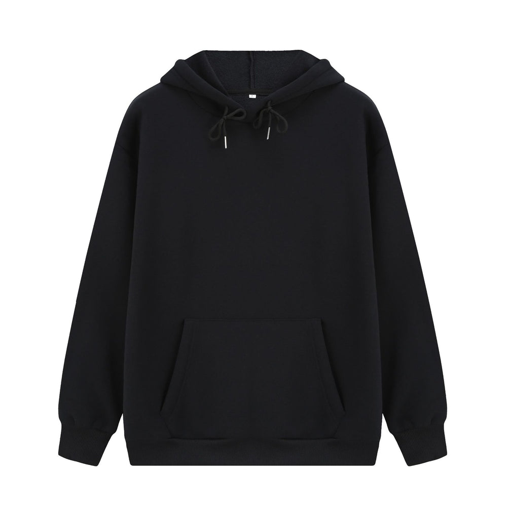 
                      
                        Plain Long Sleeve Solid Hoodie
                      
                    