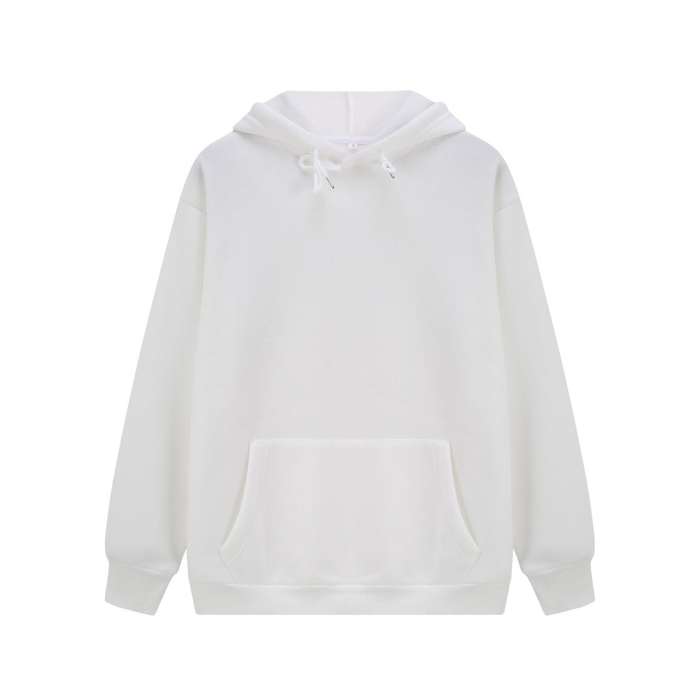 
                      
                        Plain Long Sleeve Solid Hoodie
                      
                    