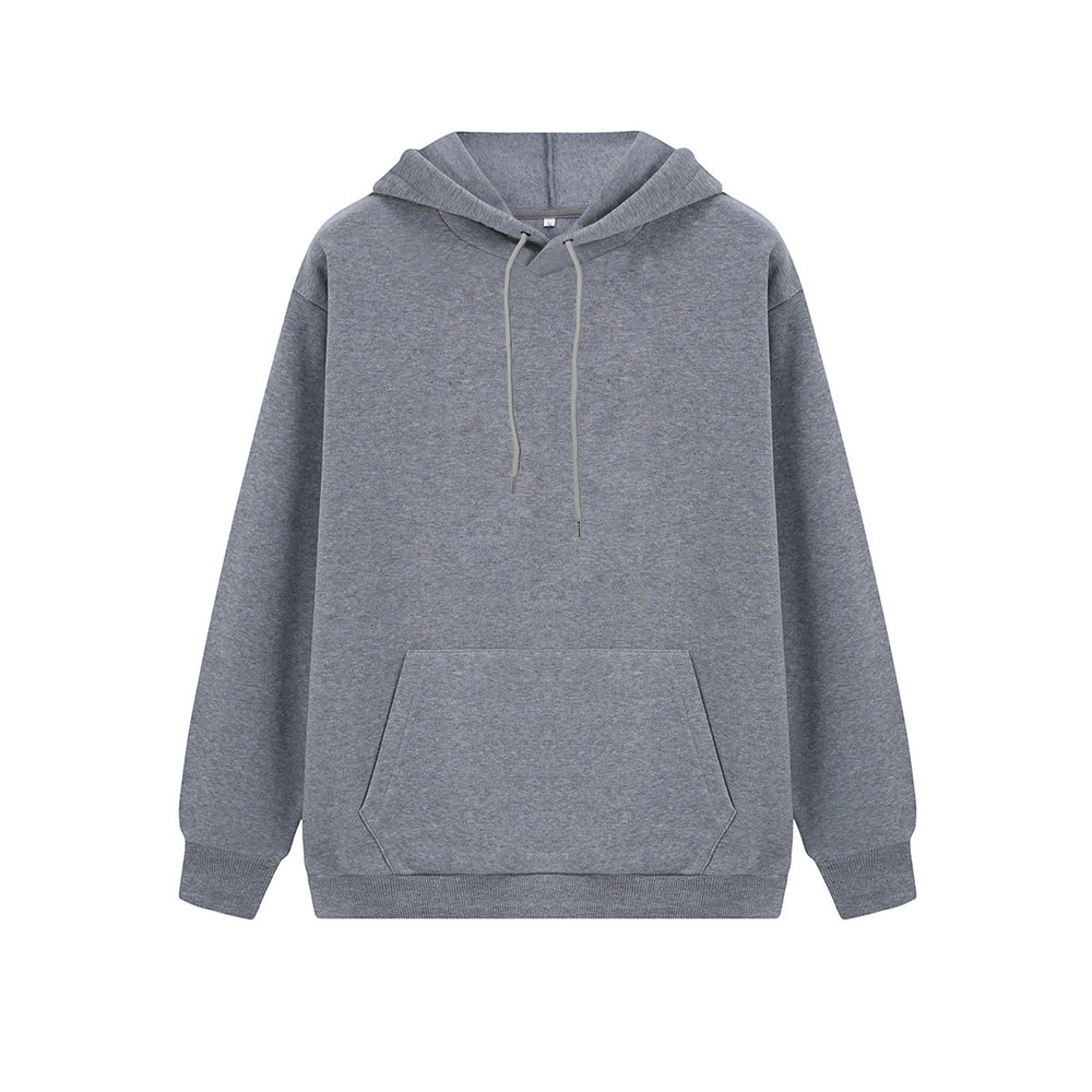 
                      
                        Plain Long Sleeve Solid Hoodie
                      
                    