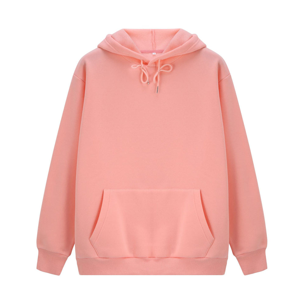 
                      
                        Plain Long Sleeve Solid Hoodie
                      
                    