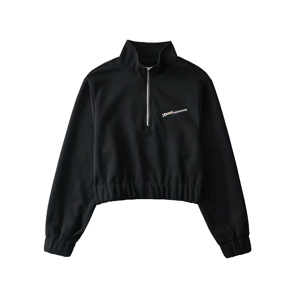 
                  
                    Half Zip Long Sleeve Pullover
                  
                