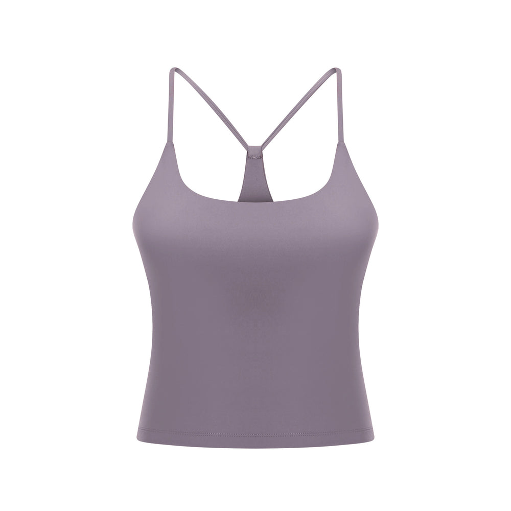 
                      
                        Y Shaped Strap Yoga Tank Top
                      
                    