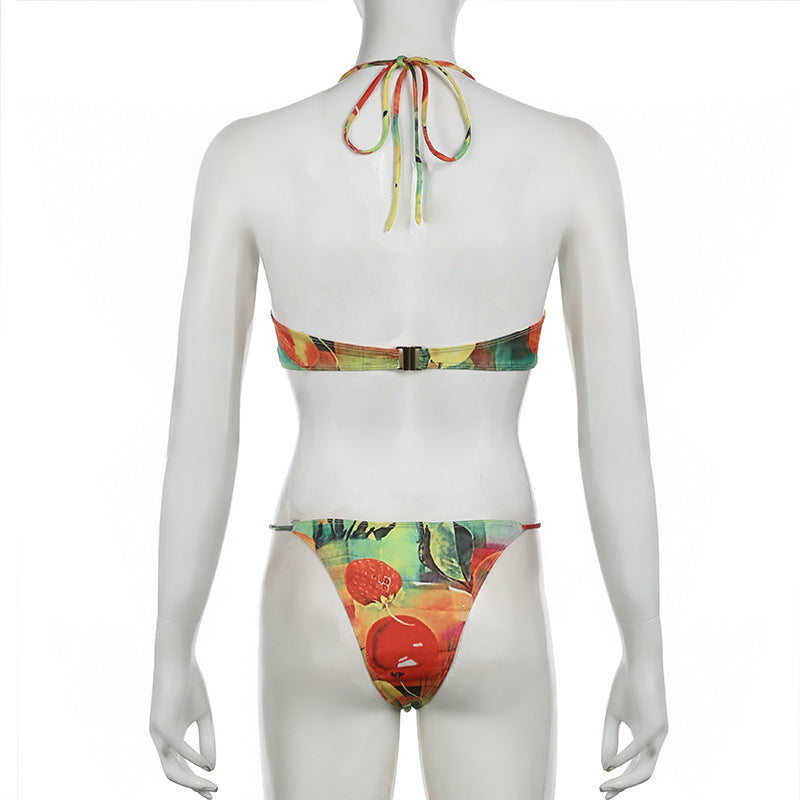 
                      
                        Fruit Graphic Bikini Set
                      
                    