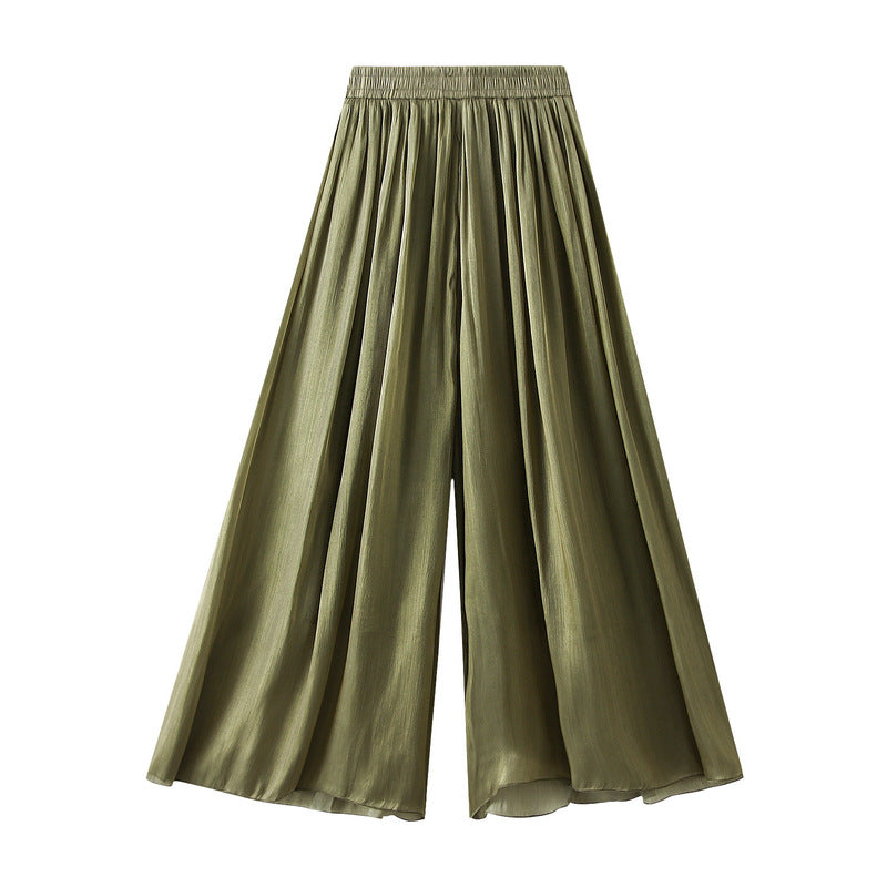 
                      
                        Elastic Waistband Wide Leg Pants
                      
                    