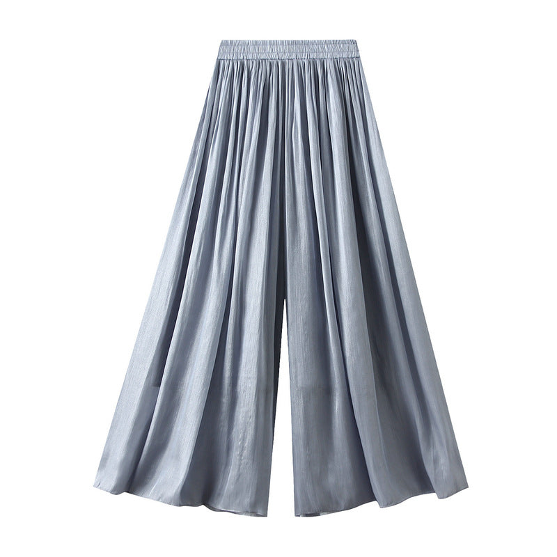 
                      
                        Elastic Waistband Wide Leg Pants
                      
                    