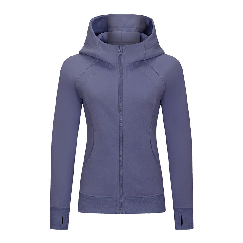 
                      
                        Zip Up Hooded Jacket with Pockets
                      
                    