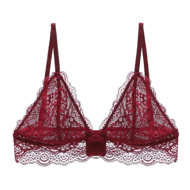 
                  
                    Lace Triangle Cut Bralette
                  
                