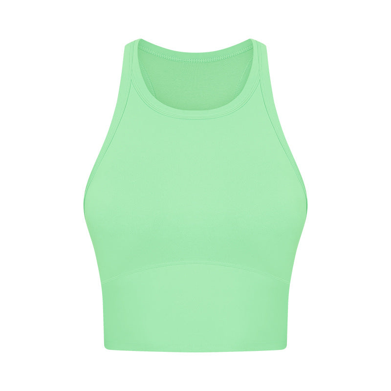 High Neckline Razor Back Work Out Tank