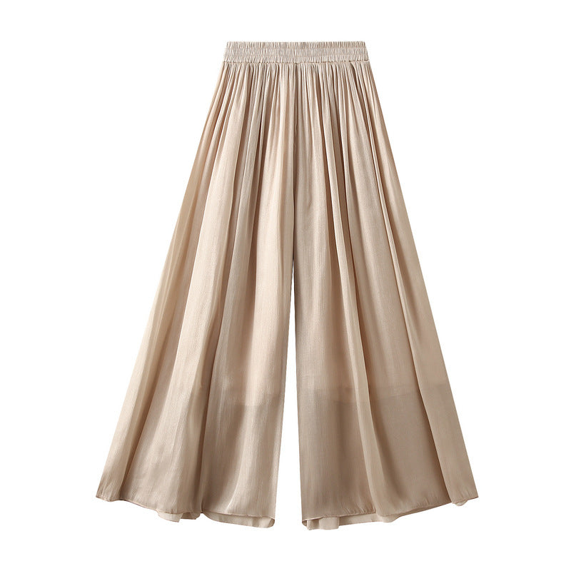 
                      
                        Elastic Waistband Wide Leg Pants
                      
                    