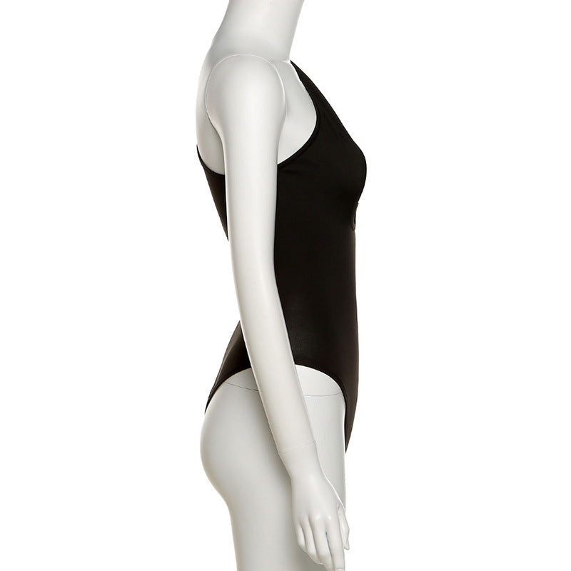 
                      
                        One Shoulder Peek A Boo Cut Out Bodysuit
                      
                    