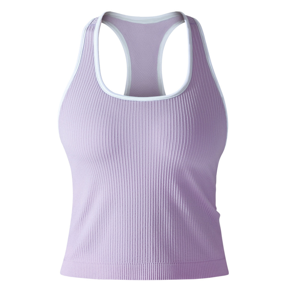 
                      
                        Sporty RIbbed Tank Top
                      
                    