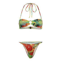  Fruit Graphic Bikini Set