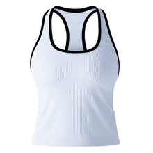  Sporty RIbbed Tank Top