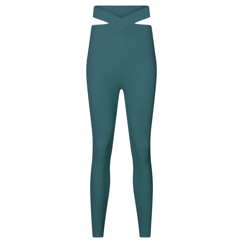 
                      
                        High Waist Hip Cut Out Athletic Leggings
                      
                    