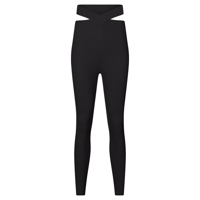 
                      
                        High Waist Hip Cut Out Athletic Leggings
                      
                    