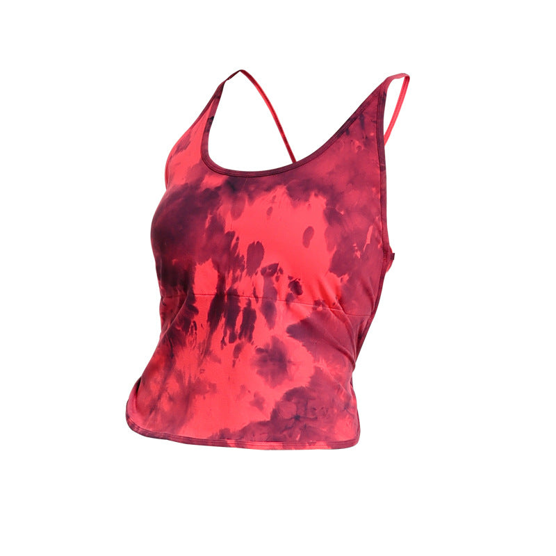 
                      
                        Acid Wash Cross Back Yoga Tank
                      
                    