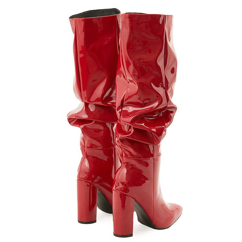 
                  
                    Red Patent Leather
                  
                