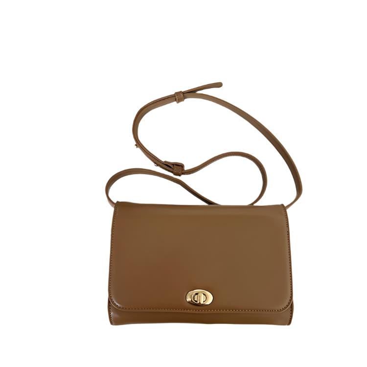 Lock Flap Crossbody Bag