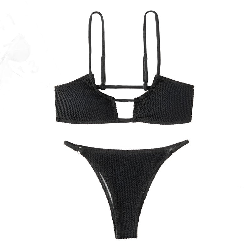 
                      
                        Peep Hole Scoop Neck Bikini Set
                      
                    