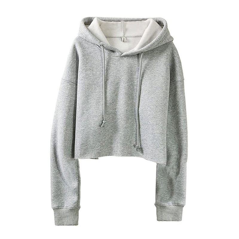 
                      
                        Long Sleeve Cropped Hoodie
                      
                    