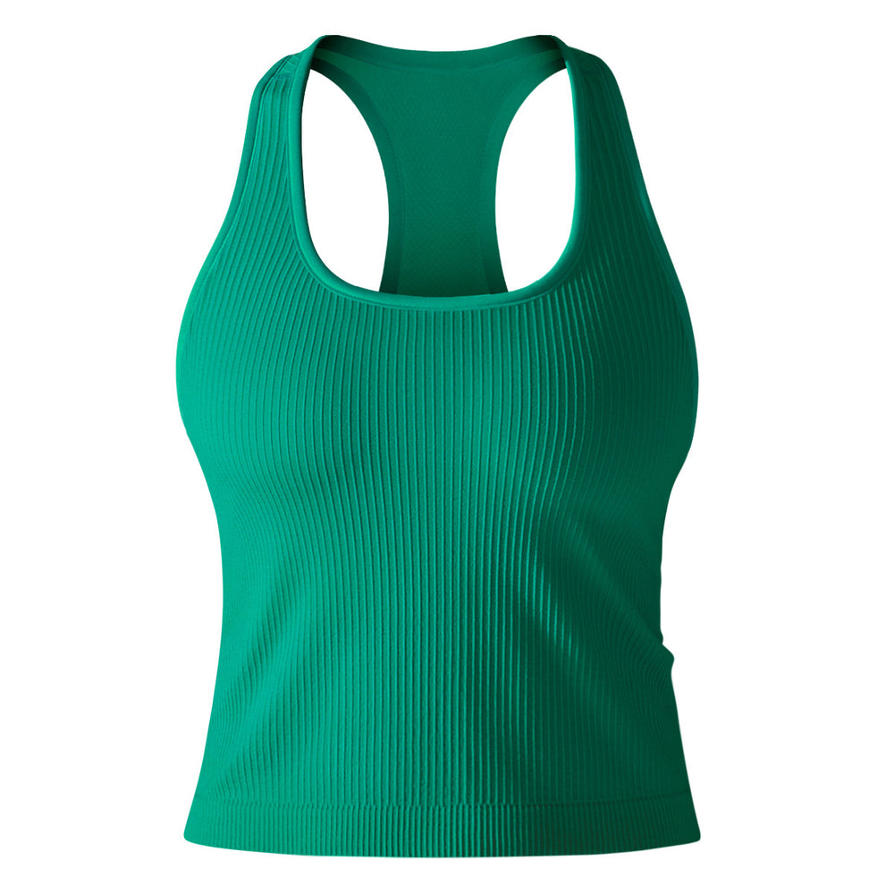 
                      
                        Sporty RIbbed Tank Top
                      
                    