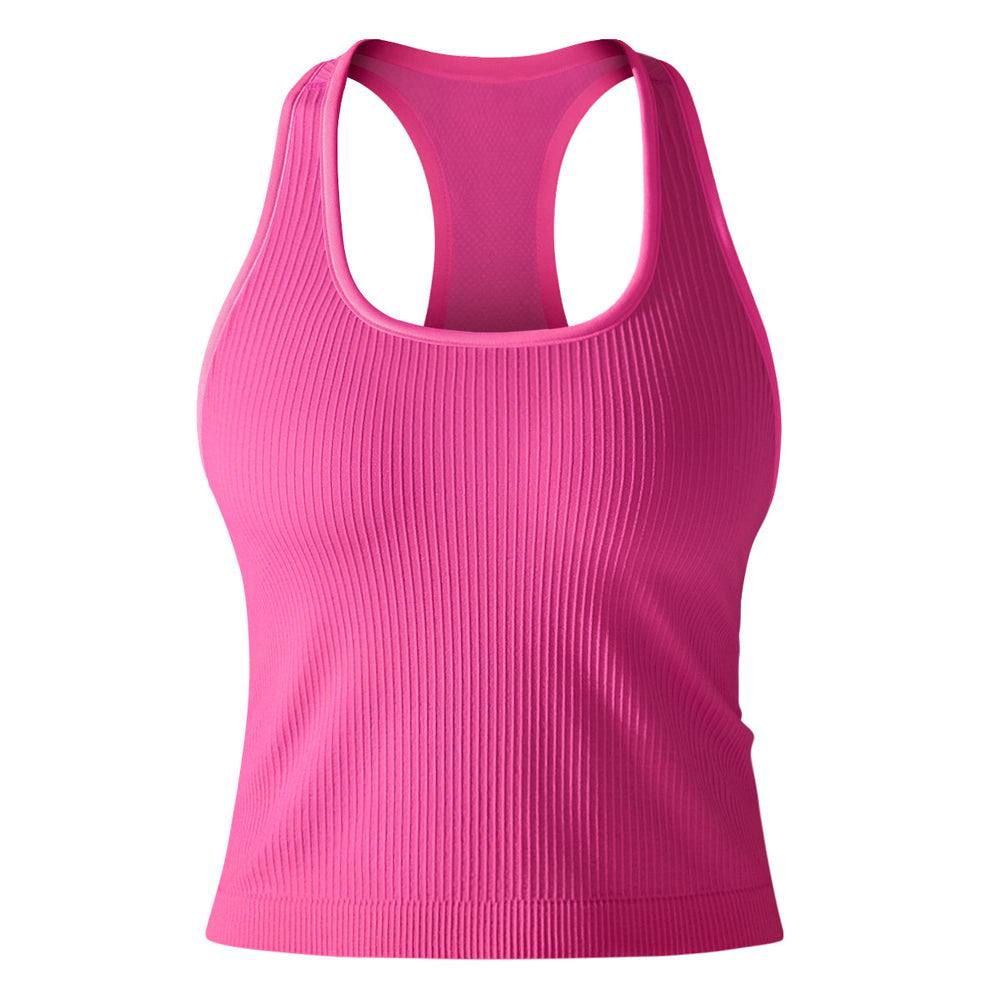 
                      
                        Sporty RIbbed Tank Top
                      
                    