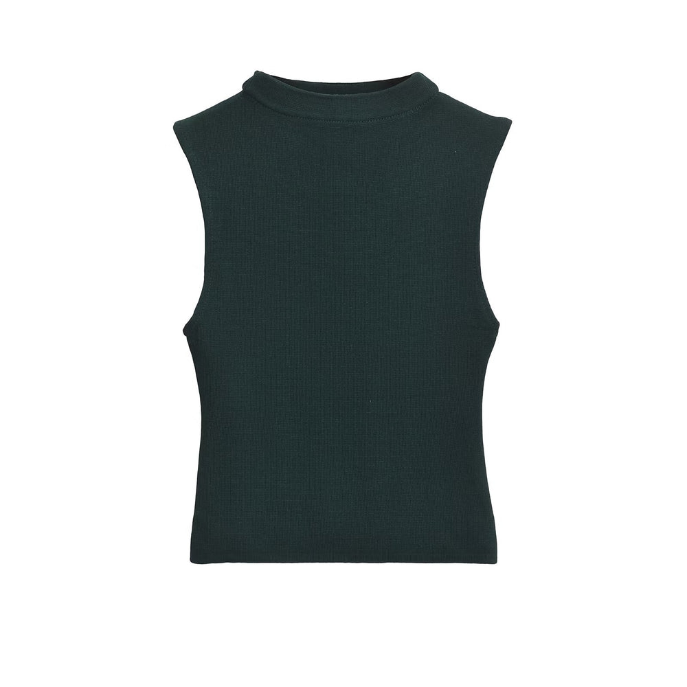 
                  
                    Sleeveless Boat Neck Tank Top
                  
                