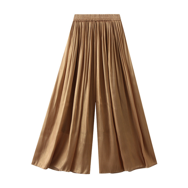 
                      
                        Elastic Waistband Wide Leg Pants
                      
                    