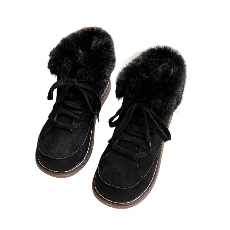 
                  
                    Lace up Low Top Platform Snow Boots
                  
                